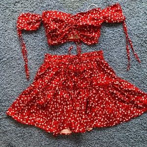 Never Worn 2 Piece floral Set